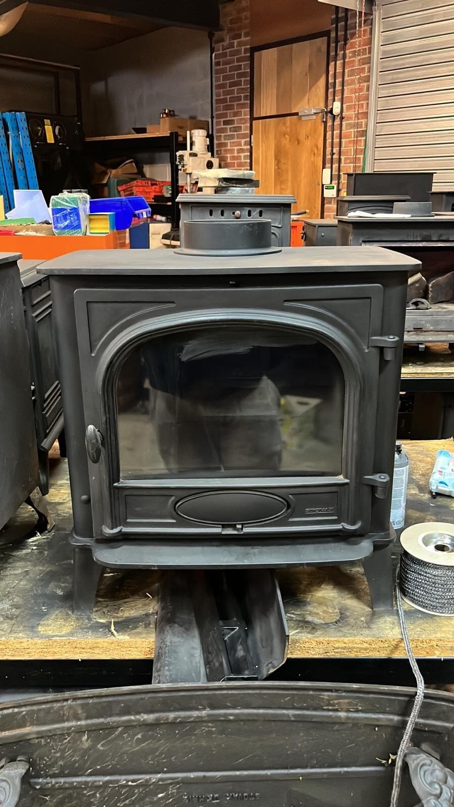 Stovax Stockton 8, 8kW, WOODBURNER, STOVE, (log,wood+burner), DEFRA, ๐๐ ๐
