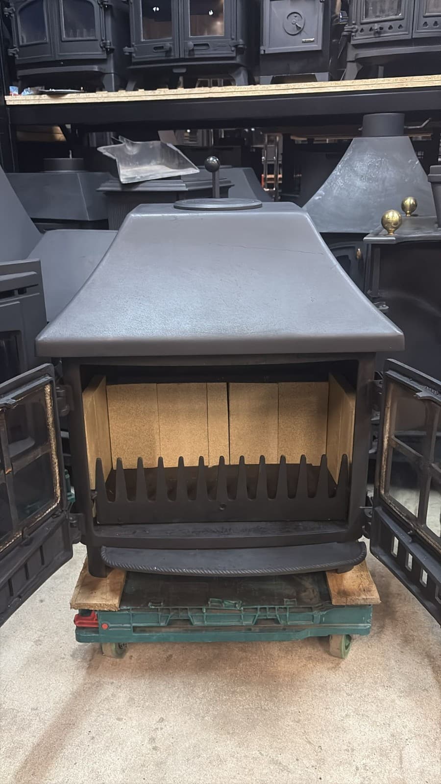 Hunter Herald 8 Stove 8kw, MULTIFUEL, (log,wood+burner), CANOPY STOVE🚚🚚🚚 — view 5