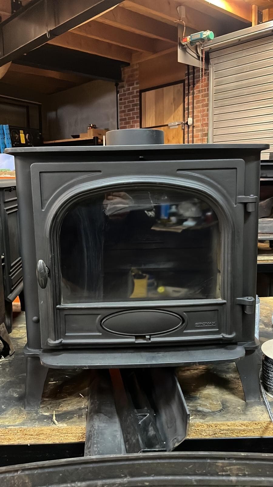 Stovax Stockton 8, 8kW, WOODBURNER, STOVE, (log,wood+burner), DEFRA, ๐๐ ๐ โ view 2