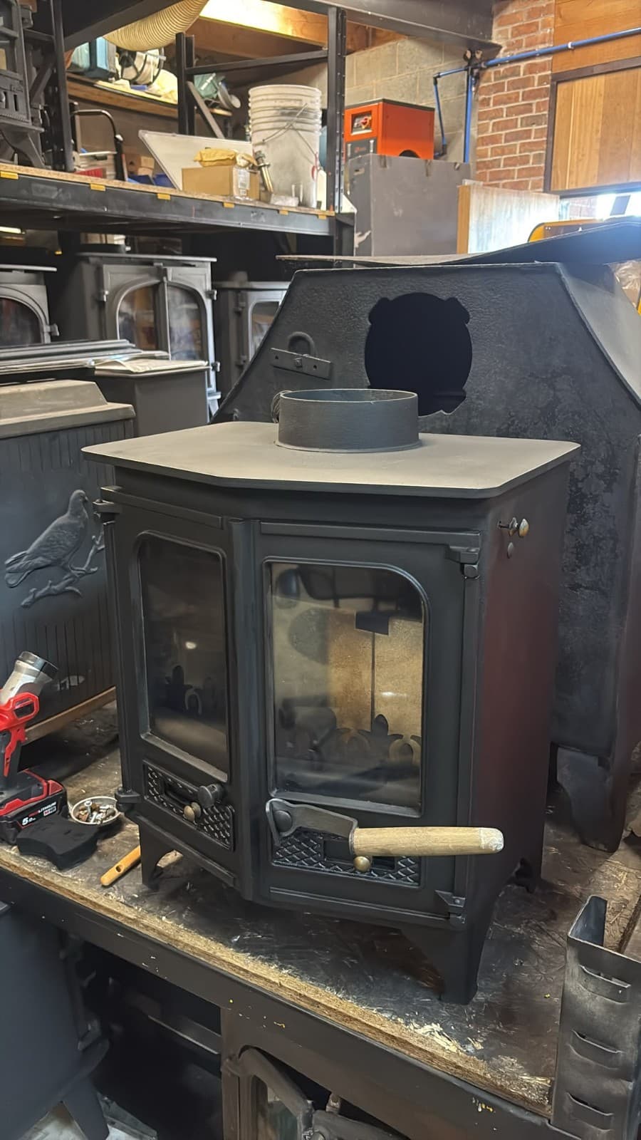 Charnwood Country 6 Stove, MULTIFUEL, COAL (log,wood+burner), DEFRA, ๐๐๐ โ view 4