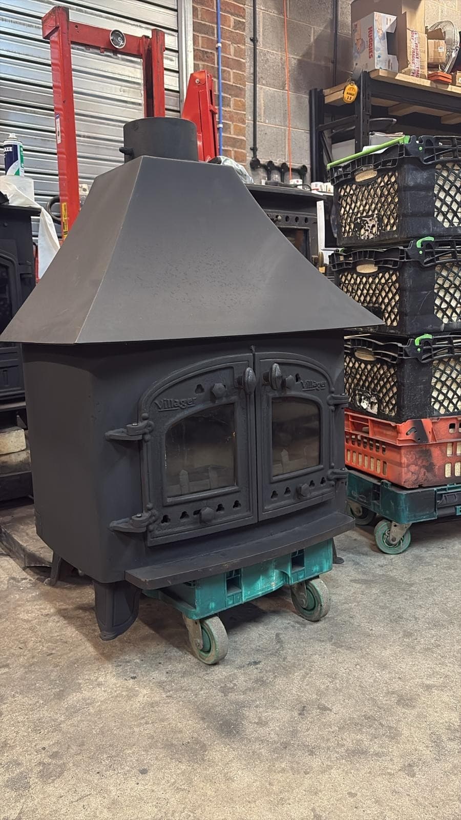 Villager A RANGE Stove, 16kW, MULTIFUEL, COAL (log,wood+burner), 🚚🚚🚚🚚 — view 3