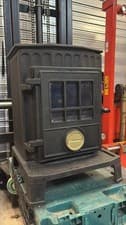 Aga Coalbrookdale Little Wenlock Stove,5kW,BOILER, MUTIFUEL, (log,wood+burner)