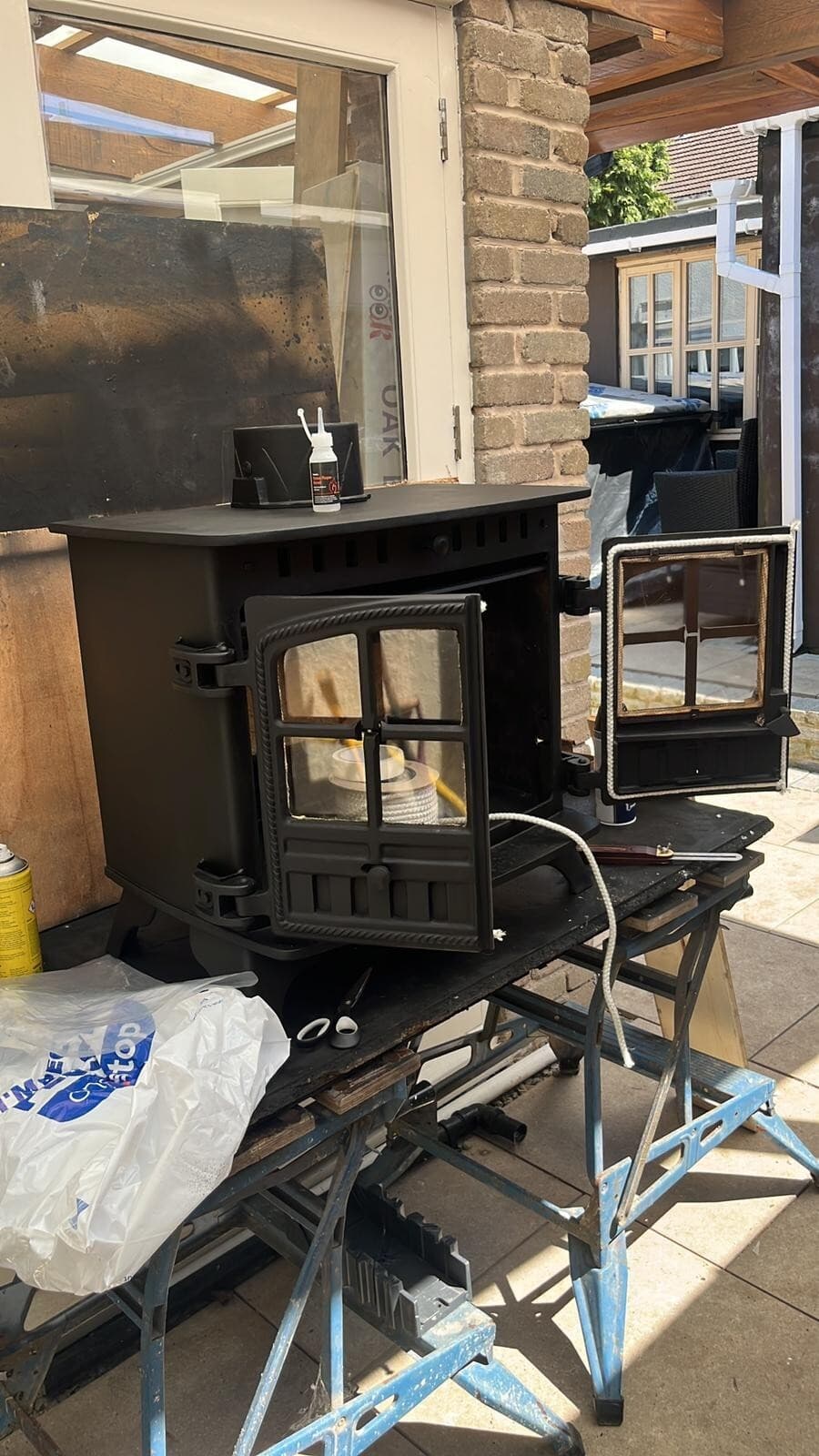 Hunter Herald 8 Stove 8kw, COAL, MULTIFUEL, (log,wood+burner), DEFRA, 🚚🚚🚚 — view 2