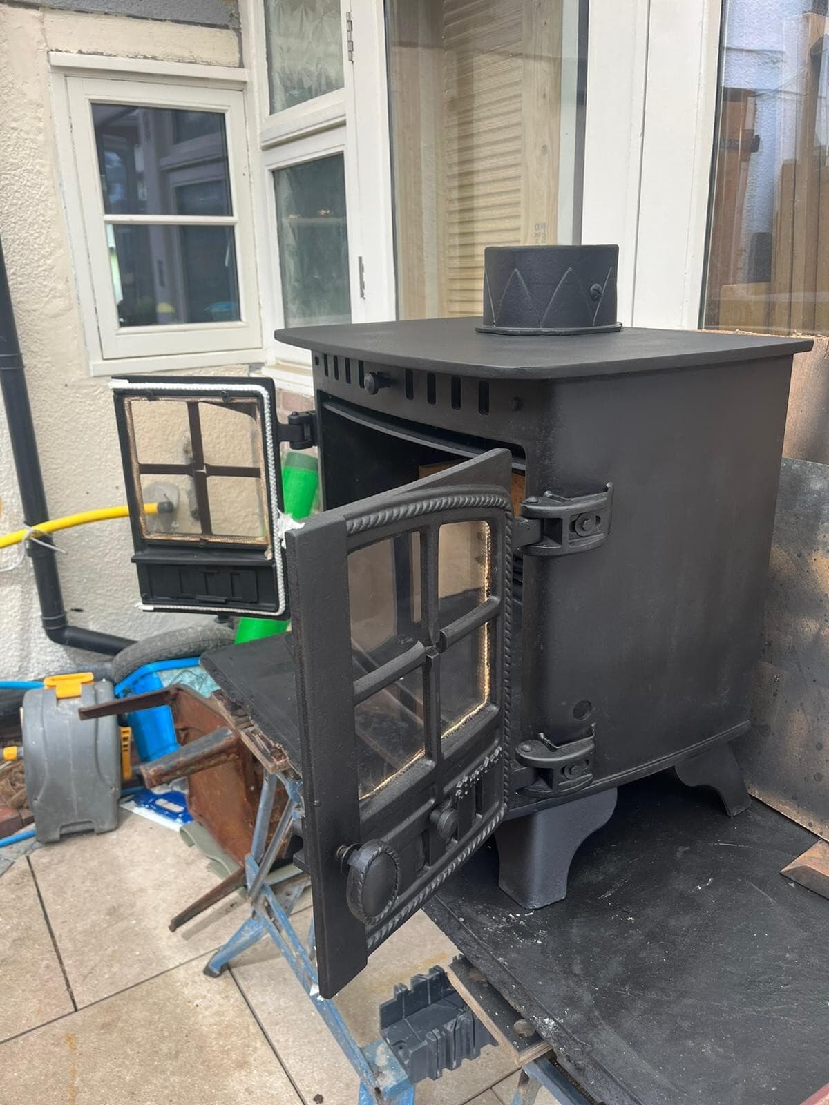 Hunter Herald 8 Stove 8kw, COAL, MULTIFUEL, (log,wood+burner), DEFRA, 🚚🚚🚚 — view 3