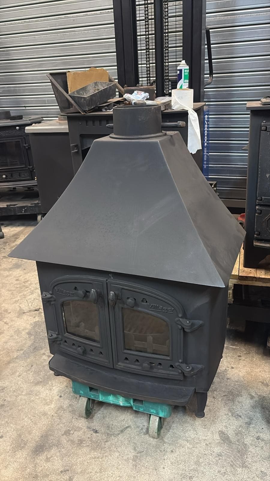 Villager A RANGE Stove, 16kW, MULTIFUEL, COAL (log,wood+burner), 🚚🚚🚚🚚 — view 4