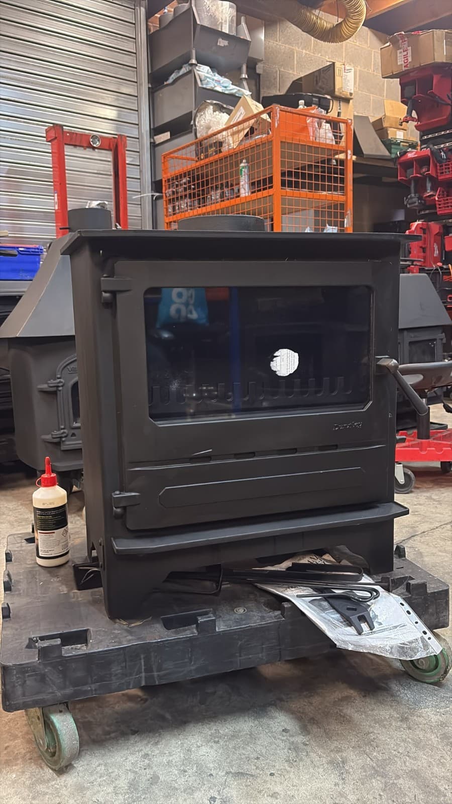 Dunsley Highlander 8 Stove 8kw, BOILER, MULTIFUEL, (log,wood+burner), DEFRA, 🚚 — view 4