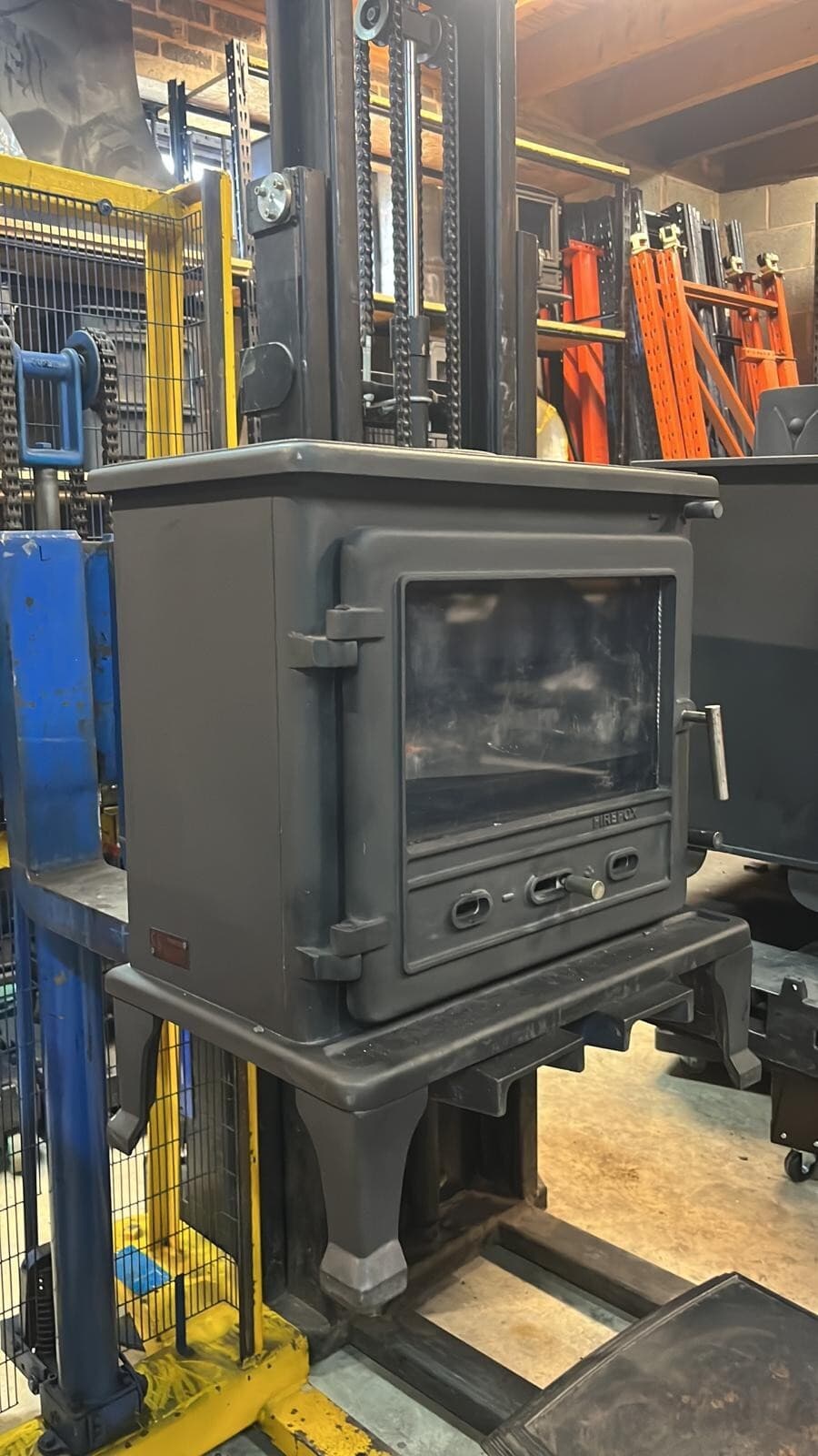 fIREFOX 8 Stove 8kw, MULTIFUEL, (log,wood+burner), DEFRA, ๐๐๐ โ view 4