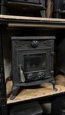 Classic Vintage Cast Iron STOVE 6KW MULTIFUEL, (log,wood+burner), DEFRA, 🚚🚚