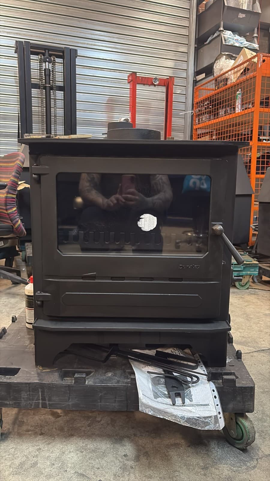 Dunsley Highlander 8 Stove 8kw, BOILER, MULTIFUEL, (log,wood+burner), DEFRA, 🚚 — view 3