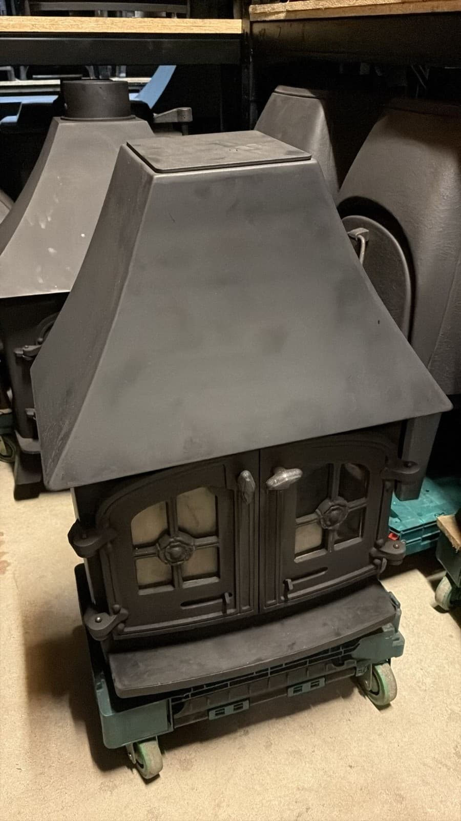 Yeoman Devon Stove 9Kw, CANOPY STOVE, Multifuel, (log,wood+burner), 🚚🚚 🚚 — view 3