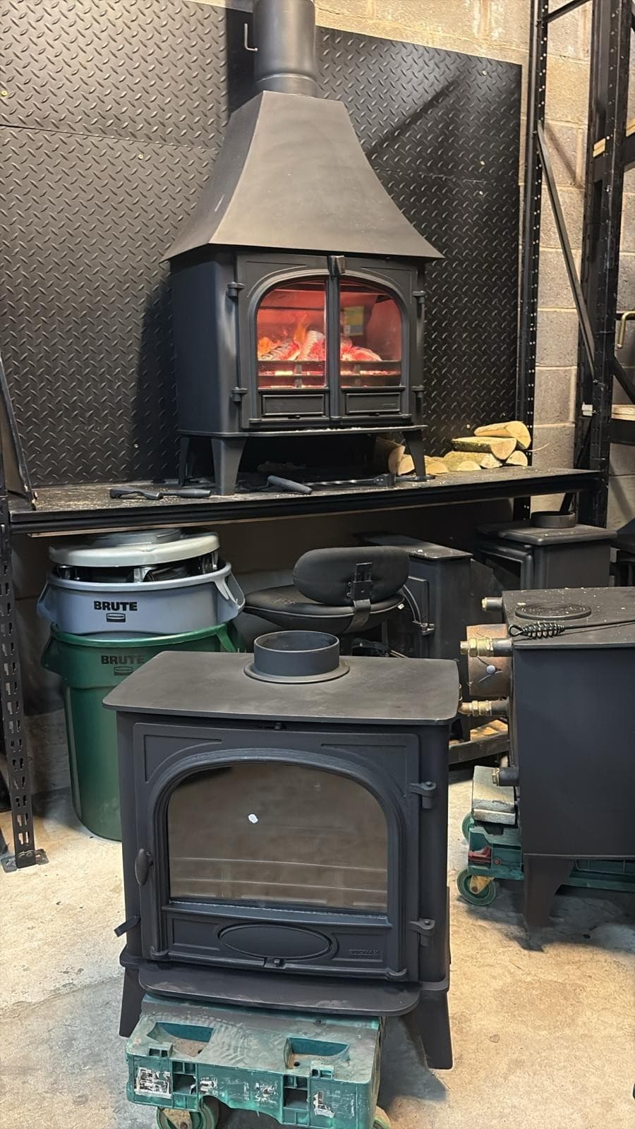 Stovax Stockton 8, 8kW, Muiltifuel Stove (log,wood+burner), DEFRA, 🚚🚚 🚚