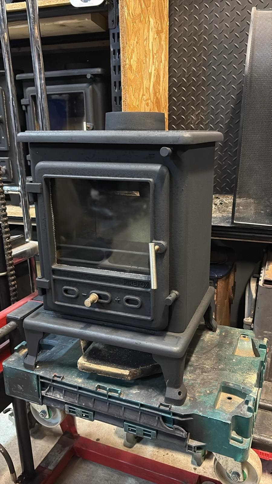 Firefox 5 Stove 5kw, MULTIFUEL, COAL(log,wood+burner), CAST IRON , ๐๐๐ โ view 3