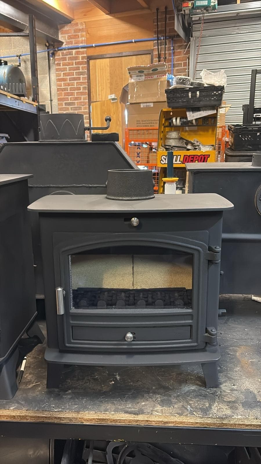 Hunter Herald 6 SLIMLINE Stove 5kw, MULTIFUEL, (log,wood+burner), 🚚🚚🚚