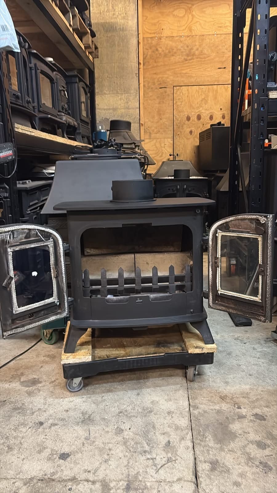 Yeoman EXE Stove 7 Kw, FLAT TOP STOVE, Multifuel, (log,wood+burner), 🚚🚚 🚚 — view 4