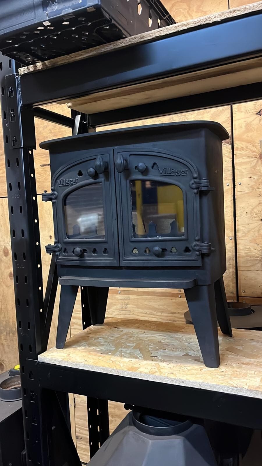 VILLAGER FLAT TOP Stove, 7kW WOODBURNER, (log,wood+burner), 🚚🚚🚚 — view 3