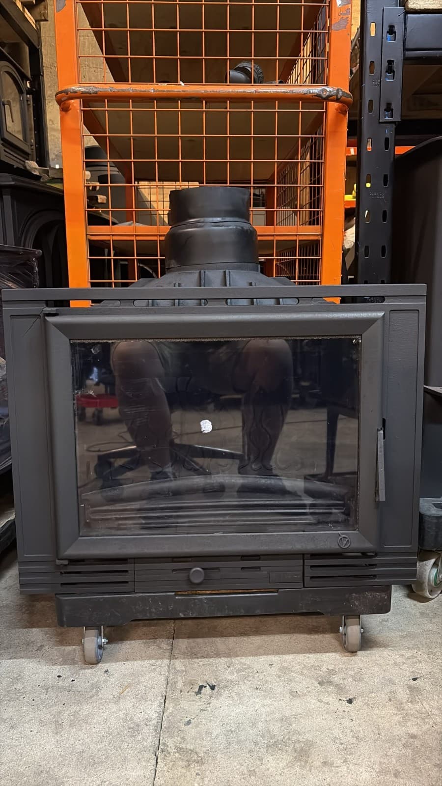 Penman VEGA Stove, 5kW, MULTIFUEL, (log,wood+burner), ๐๐ INSET โ view 2
