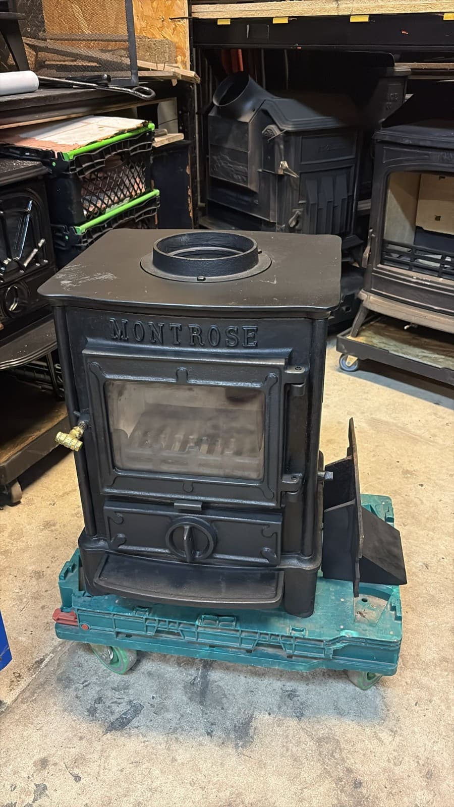 Esse Montrose, MK1 Stove, 5kw MULTIFUEL, (log,wood+burner), 🚚🚚 — view 4