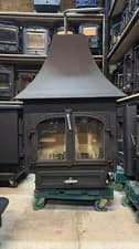 Clearview 750Stove, 12kW, MULTIFUEL, CANOPY, COAL (log,wood+burner)🚚🚚🚚🚚🚚🚚