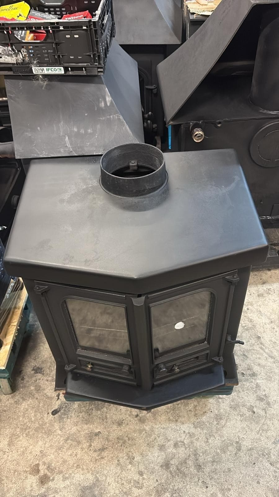 Charnwood Country 8 Stove, 8KW MULTIFUEL, COAL (log,wood+burner), , ๐๐๐ โ view 2