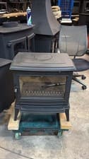 FRANCO BELGE MULTIFUEL 10KW STOVE BLACK, Multifuel, (log,wood+burner), 🚚🚚