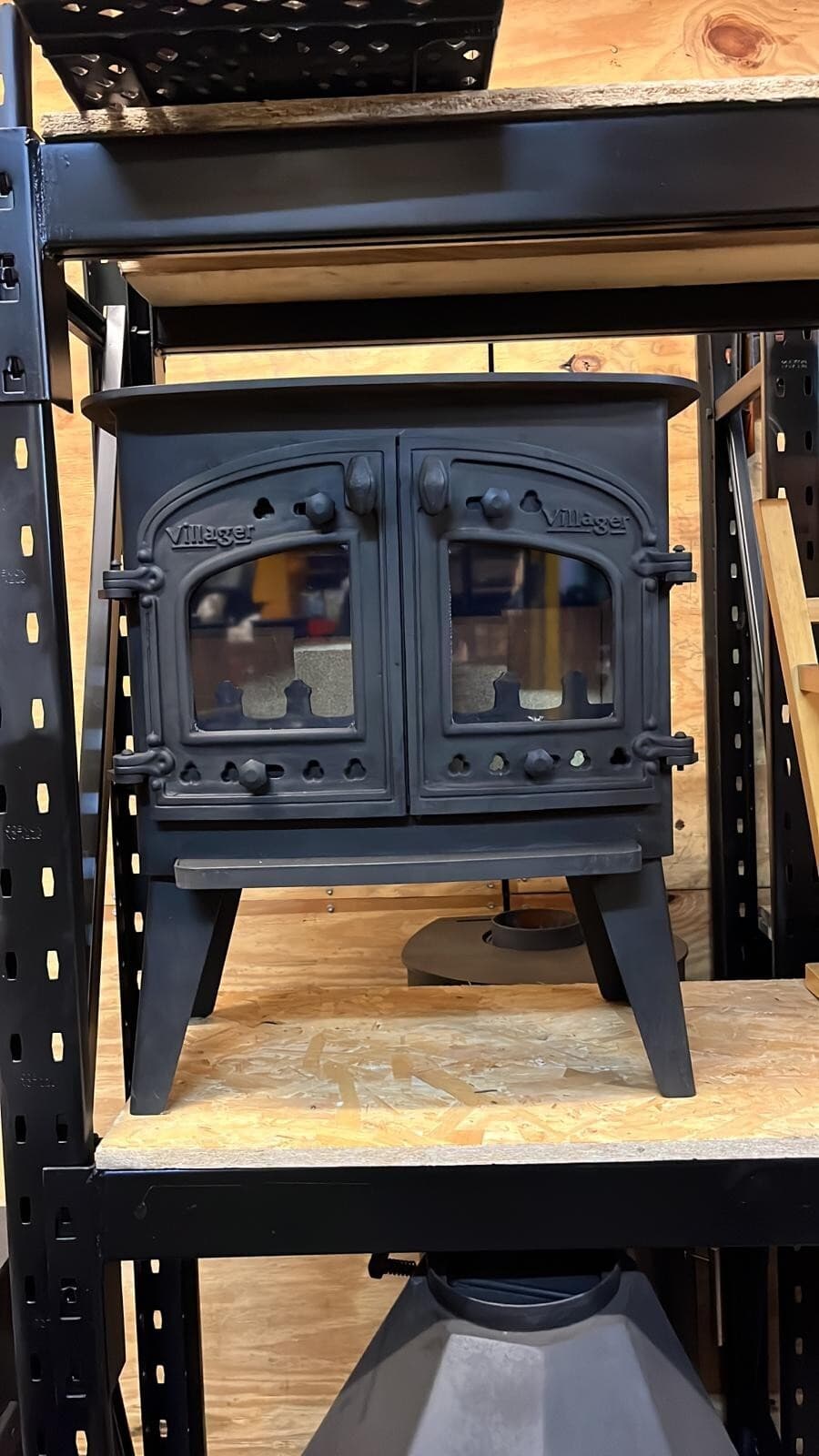 VILLAGER FLAT TOP Stove, 7kW WOODBURNER, (log,wood+burner), 🚚🚚🚚