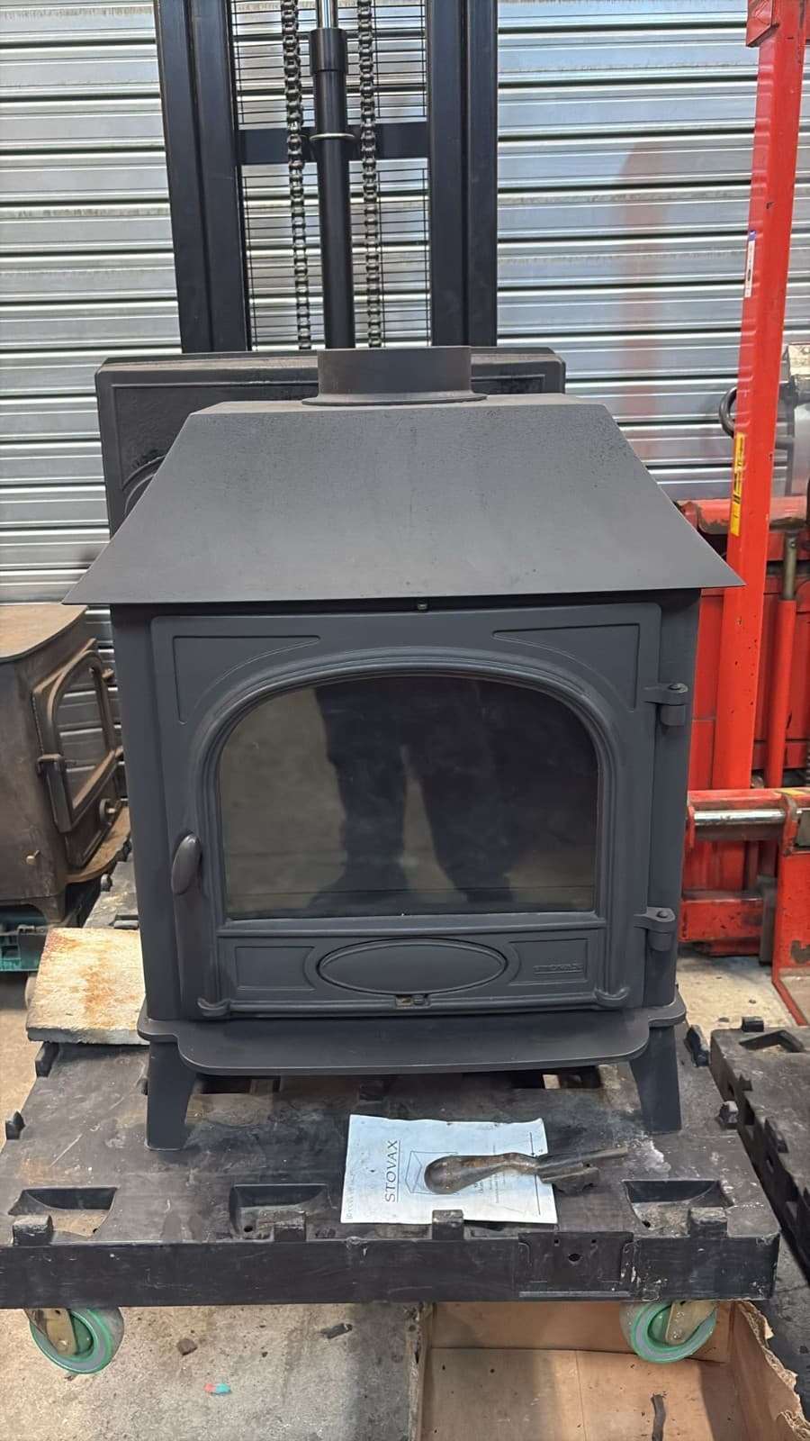 Stovax Stockton 8 STOVE 8kW, Logburner, (log,wood+burner),🚚🚚 🚚 — view 3