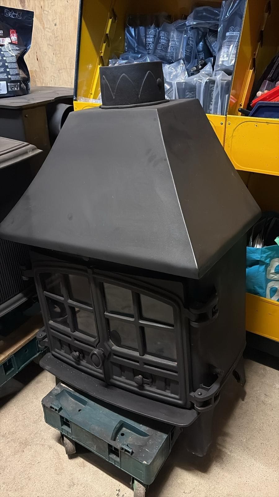 Hunter Herald 8 Stove 8kw, MULTIFUEL, (log,wood+burner), canopy ToughBuilt🚚🚚🚚 — view 2