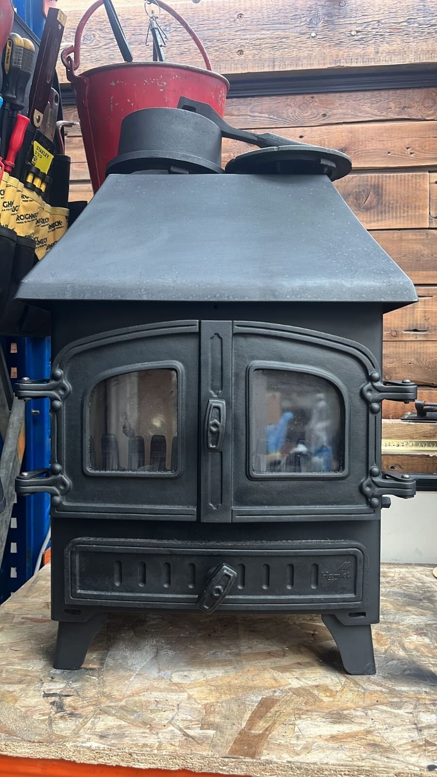 Aarrow Hamlet 5kw Stove, MULTIFUEL, (log,wood+burner), ๐๐๐ โ view 4