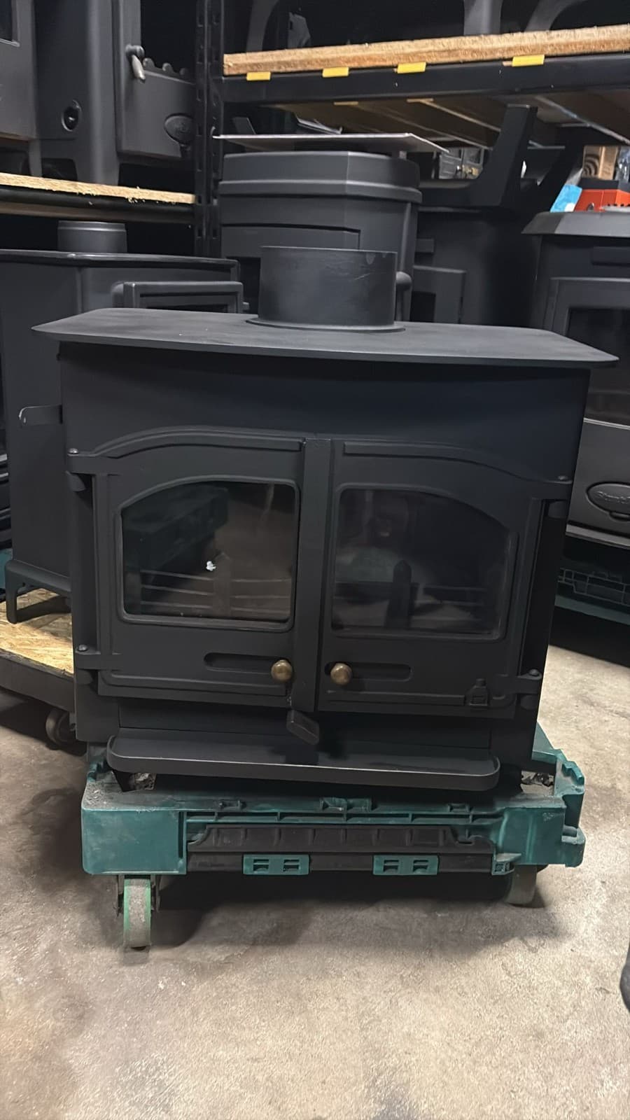 Woodwarm Stove, 8-12Kw MULTI FUEL(log,wood+burner) BOILER ๐๐