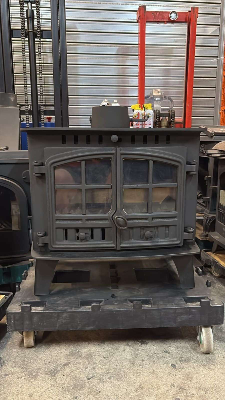 hunter herald 14 Stove, 14KW, MULTIFUEL, (log,wood+burner)🚚🚚V DELIVERY V — view 2
