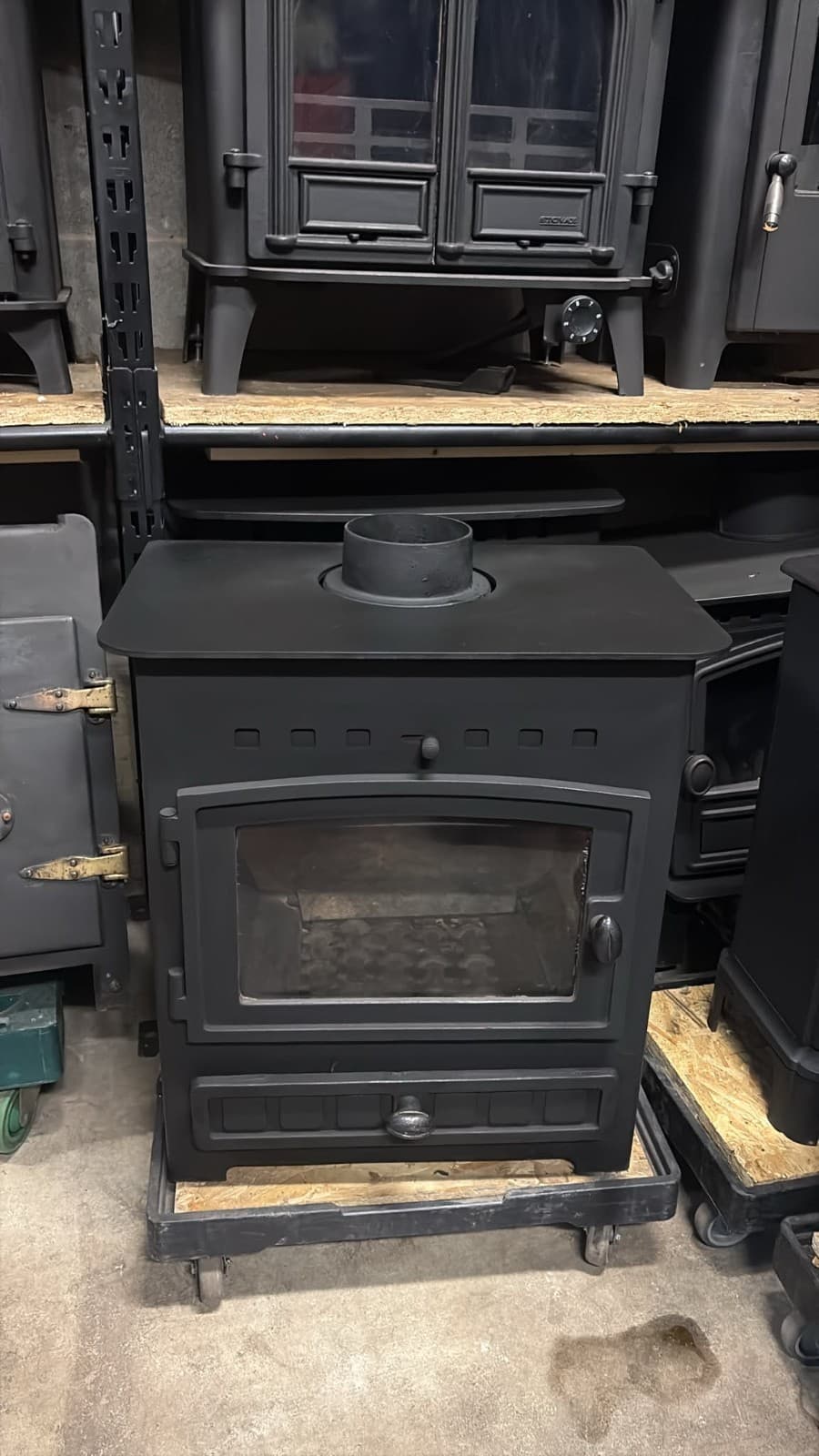 ARADA 8kw BOILER 8kW, Muiltifuel BOILER Stove (log,wood+burner), 🚚🚚 — view 2
