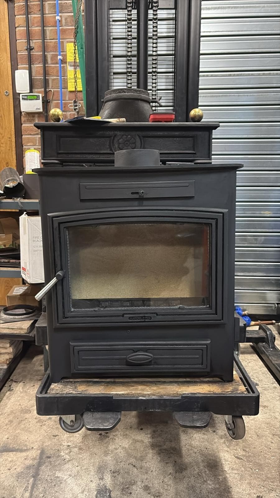 Aarrow Hamlet 7Kw FLATTOP, COAL multifuel Stove delivery available! — view 5