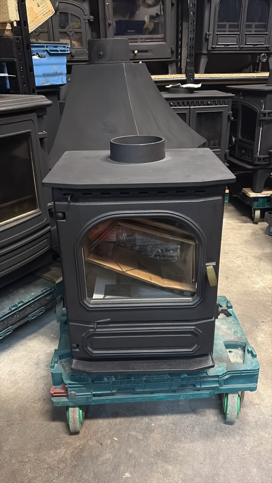 Dunsley Highlander 5 Stove 5kw, BOILER, MULTIFUEL, (log,wood+burner), DEFRA, 🚚 — view 5