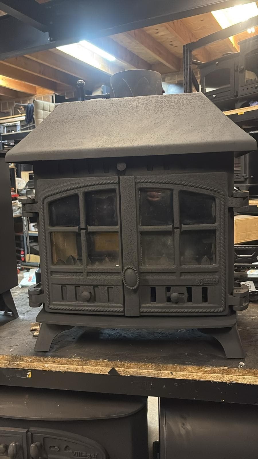 Hunter Herald 8 Stove 8kw, BOILER, MULTIFUEL, (log,wood+burner), , ๐๐๐ โ view 4
