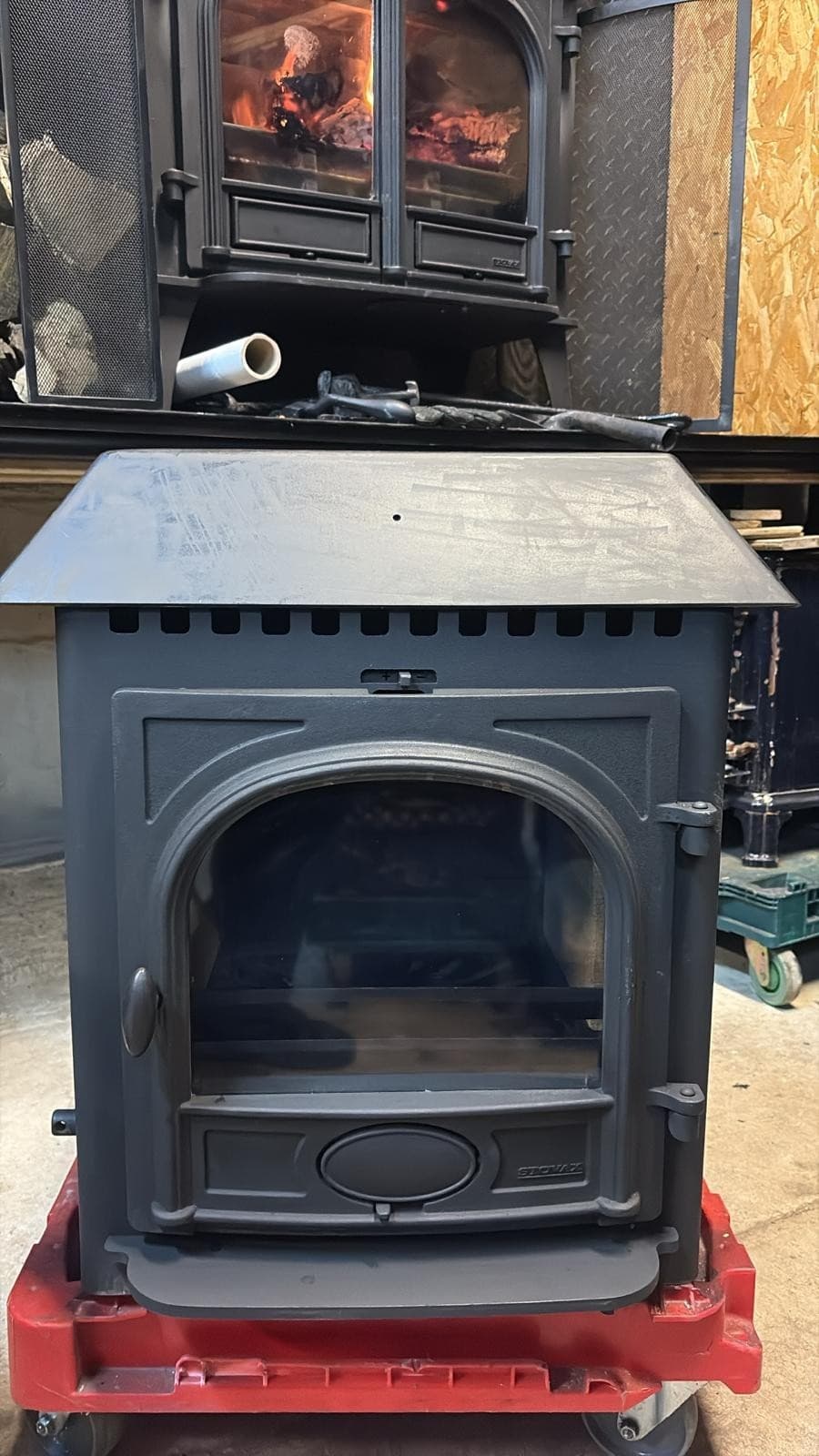 Stovax Stockton 7 INSET, 7kW, Multifuel, STOVE, (log,wood+burner), DEFRA, ๐ โ view 2