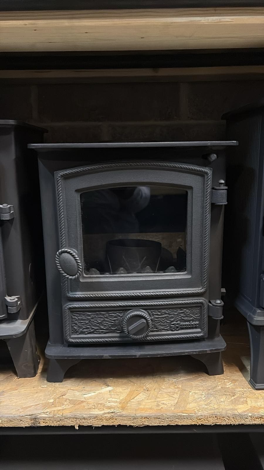 Hunter Hawk 4 Stove, 5kW, Multifuel, COAL (log,wood+burner)🚚🚚🚚🚚🚚 — view 4
