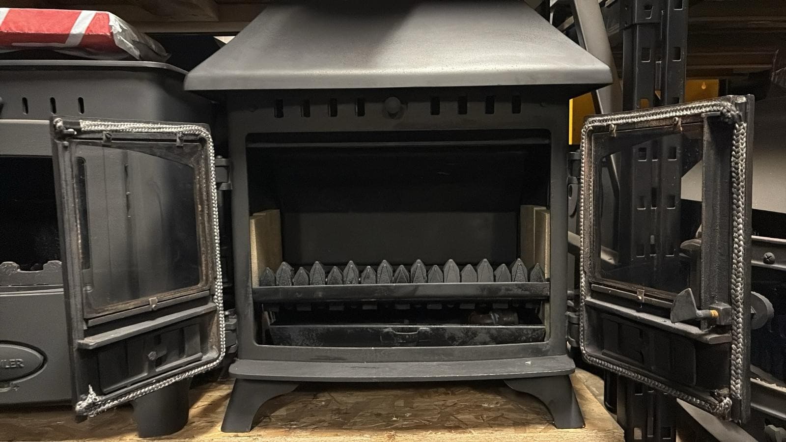 Hunter Herald 8 Stove 8kw, BOILER, MULTIFUEL, COAL (log,wood+burner), ๐๐ โ view 2
