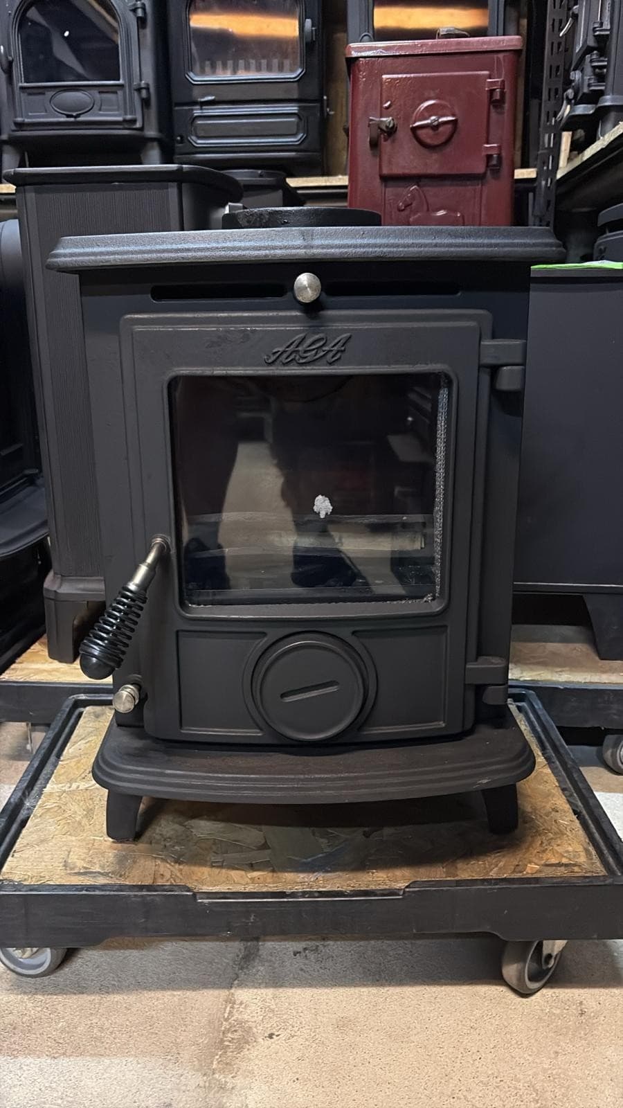 AGA wenlock classic 5KW STOVE COAL, MULTIFUEL, (log,wood+burner), DELIVERY ๐