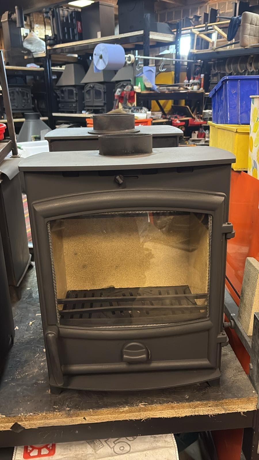 Fireline FX5W Wide Screen 5kW Multi-Fuel Stove (log,wood+burner), , ๐๐๐ โ view 3