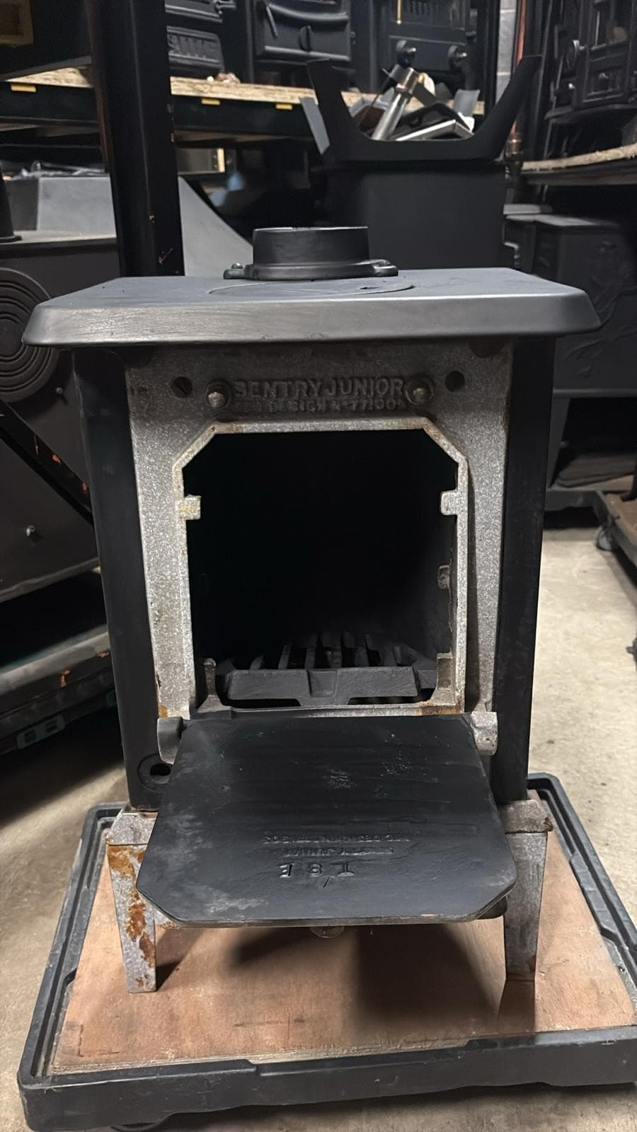 Sentry stove ,20-30K BTU BOILER, MULTIFUEL, COAL (log,wood+burner), ๐๐ NEW โ view 4