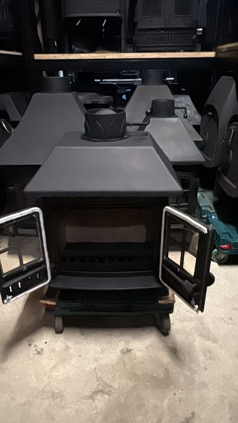 Hunter Herald 6 Stove 6kw, MULTIFUEL, (log,wood+burner), 🚚🚚🚚 — view 5