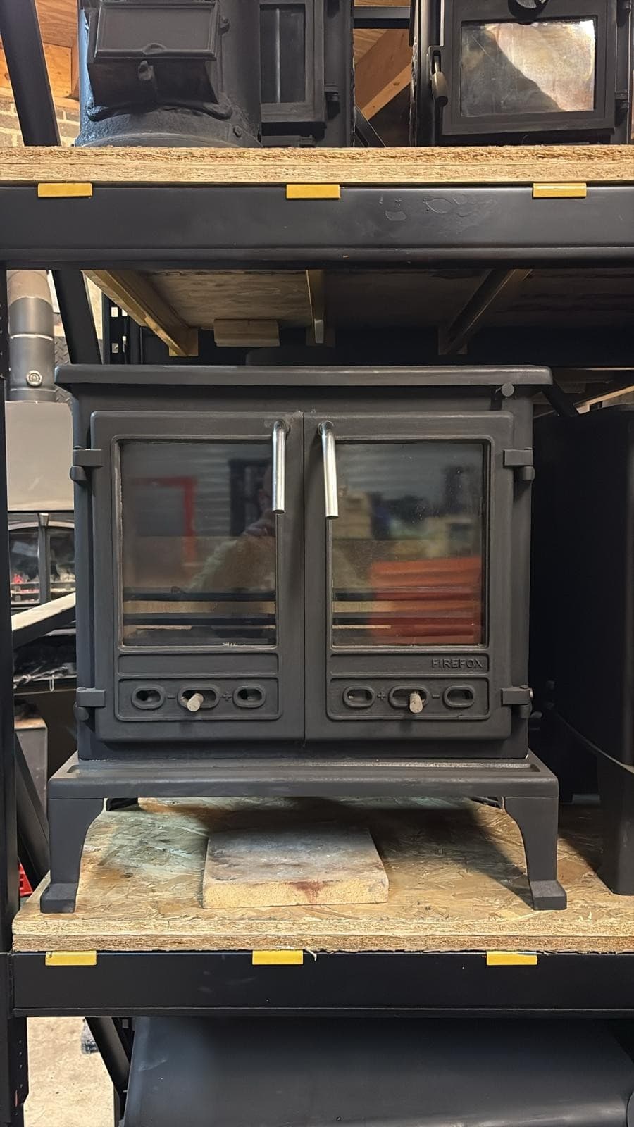 fIREFOX 12 Stove 8kw, MULTIFUEL, (log,wood+burner), DEFRA, ๐๐๐ โ view 2