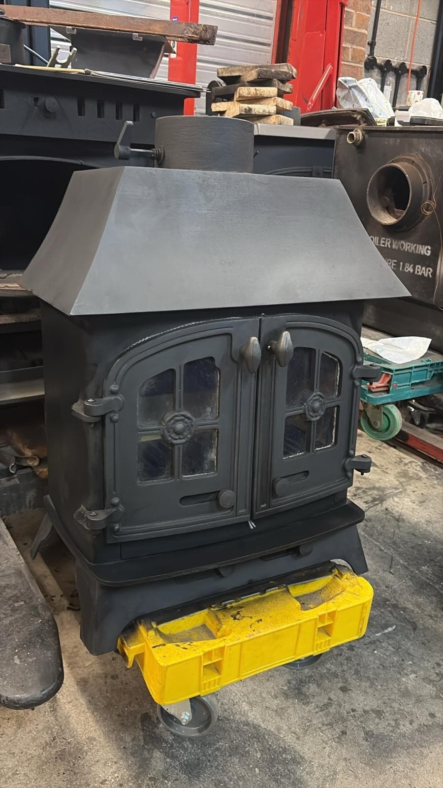 Yeoman Devon Stove 9Kw, Multifuel, (log,wood+burner), DEFRA ๐๐ Delivery โ view 2