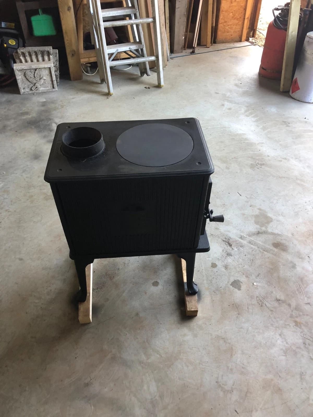 Reginald, Jotul 602 wood burning stove, WoodBurner, (log,wood+burner)๐๐ โ view 3
