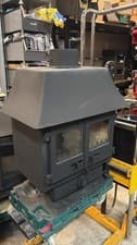 WOODWARM Canopy Stove, 7kW MULTIFUEL, (log,wood+burner), 🚚🚚🚚
