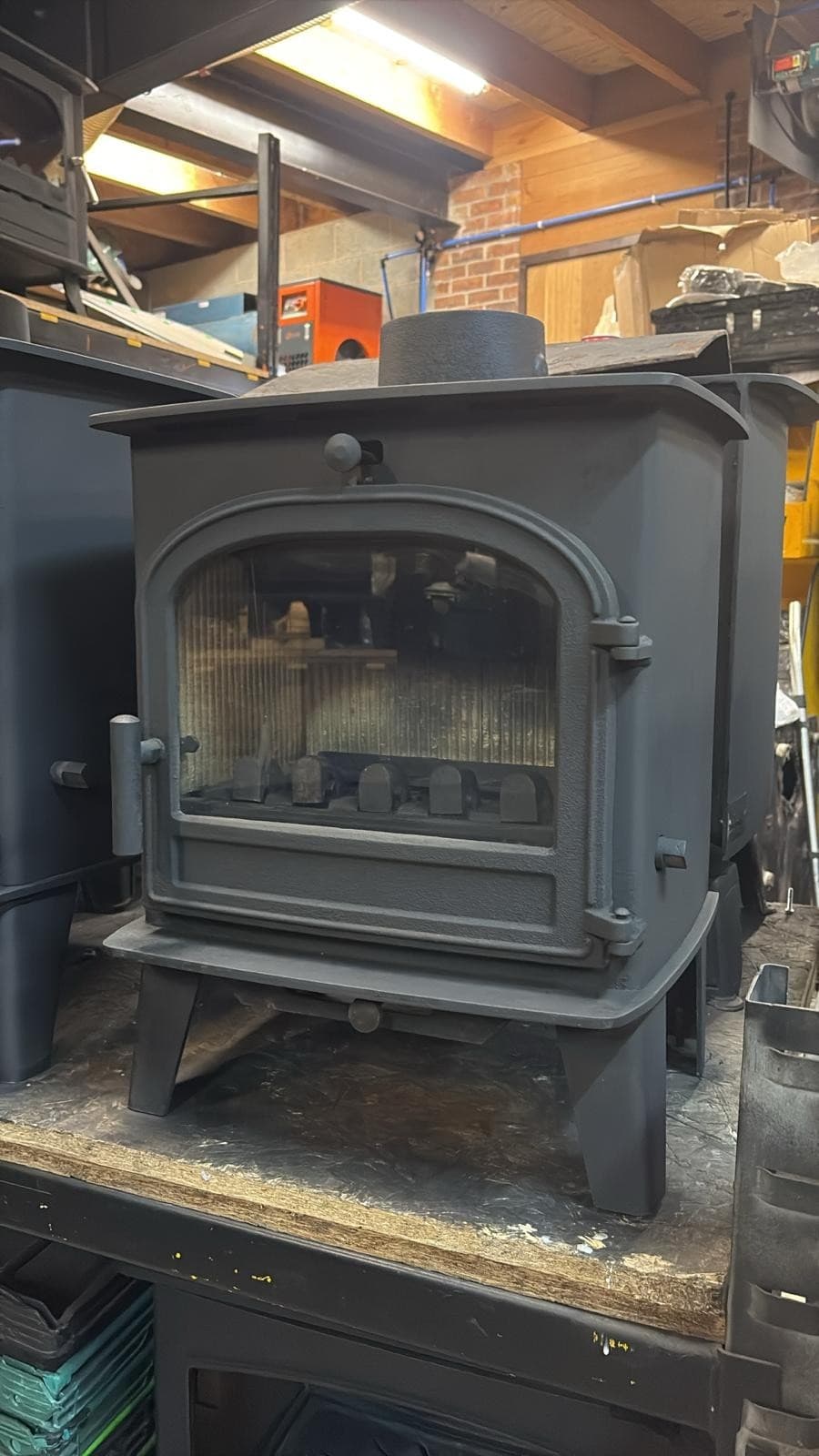 Hunter Cleanburn Lovenholm Stove, MULTIFUEL, (log,wood+burner), DELIVERY — view 2