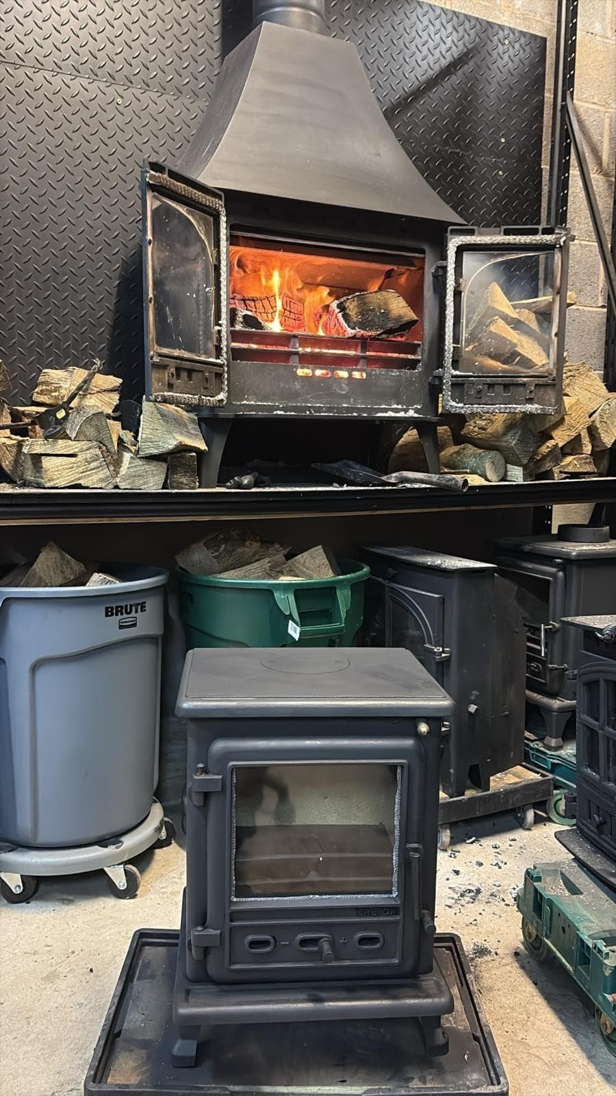 Firefox 5 Stove 5kw, MULTIFUEL, (log,wood+burner), DEFRA, 🚚🚚🚚 — view 2