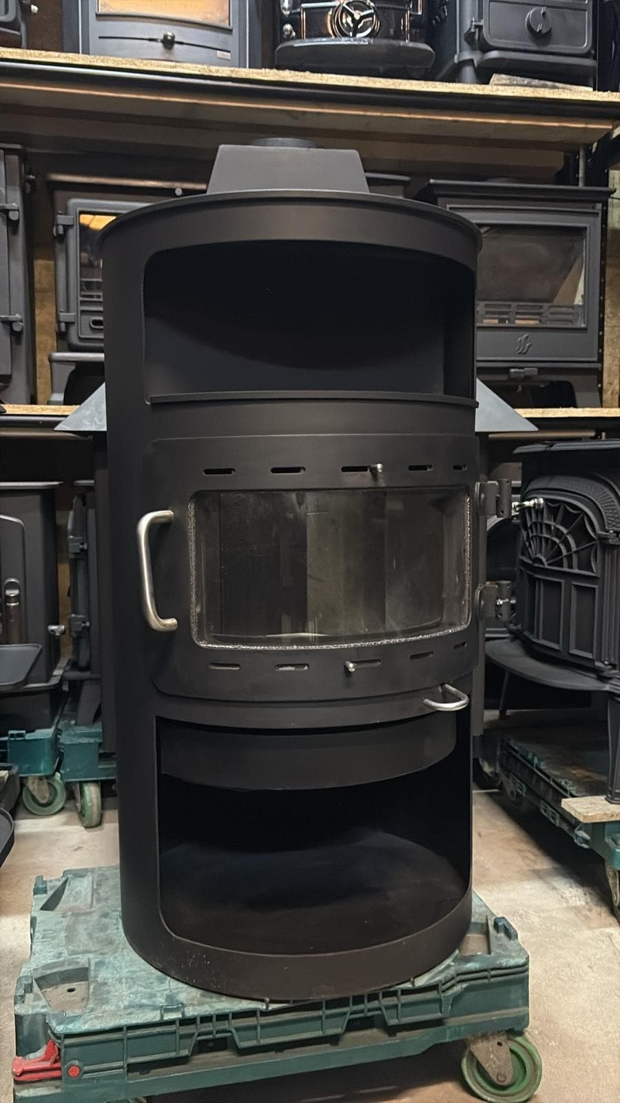 Rais Classic Woodburning stove (log,wood+burner), DEFRA, ๐๐ โ view 3