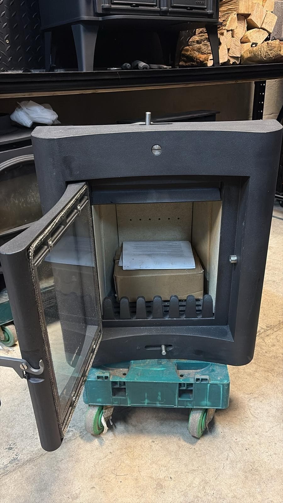 Broseley EVOLUTION5 Stove, 5kW, MULTIFUEL, (log,wood+burner), 🚚🚚 INSET — view 3