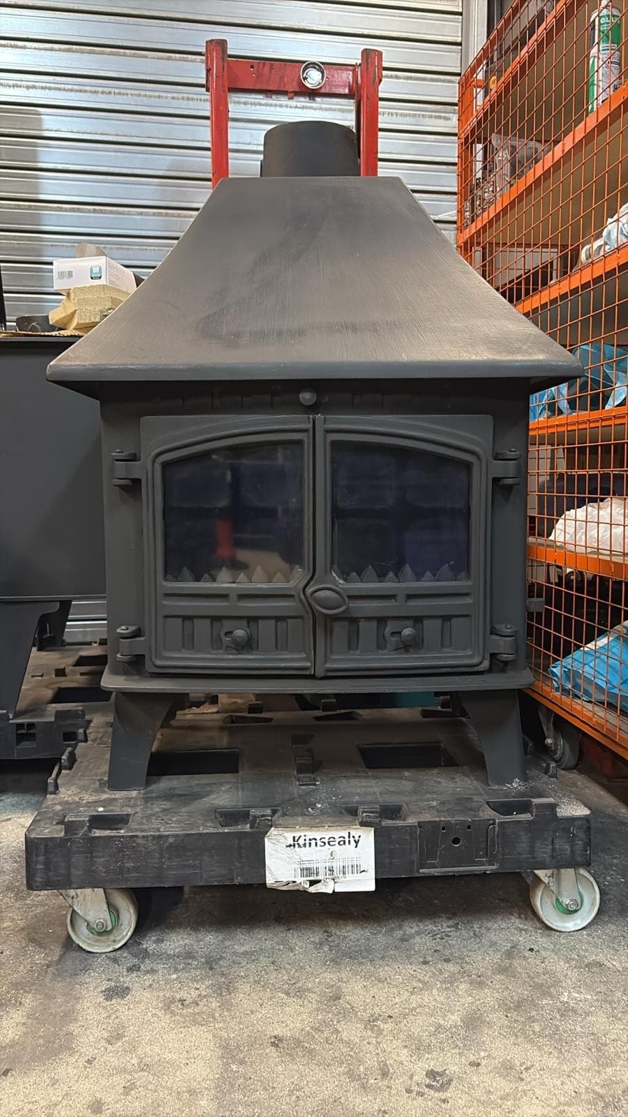 Hunter Herald 14 BOILER Stove, 14KW, MULTIFUEL, (log,wood+burner) BOILER 🚚🚚 — view 3